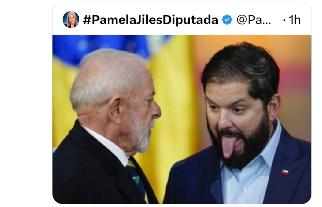 Alexo_cqbo's tweet photo. Es de una estupidez patológica que la diputada @PamJiles publique este tipo de idioteces propias de una niña de 8 años.
Evidentemente esta fulana tiene la psiquis perturbada.

#SEREMISALUD https://t.co/7XSnkOBUBL