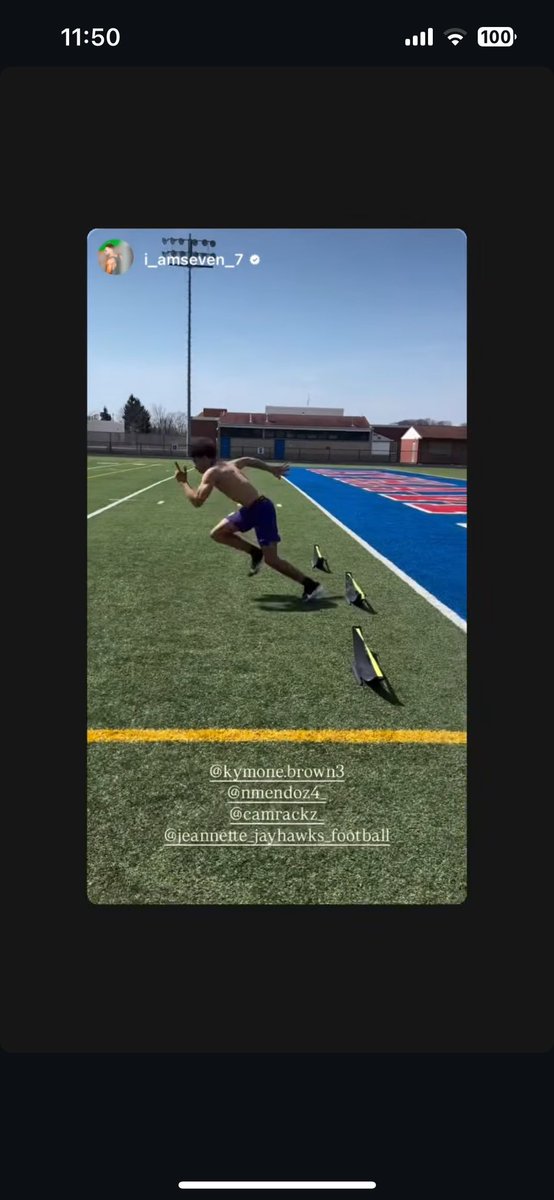 Getting work with Demetrius Cox and a few teammates!