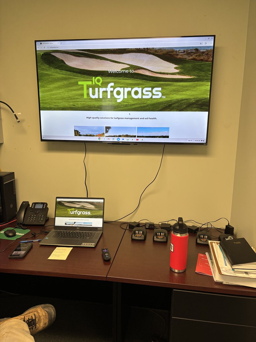 <a href="/TurfgrassIQ/">TurfgrassIQ</a> All set up and ready for the 2025 season