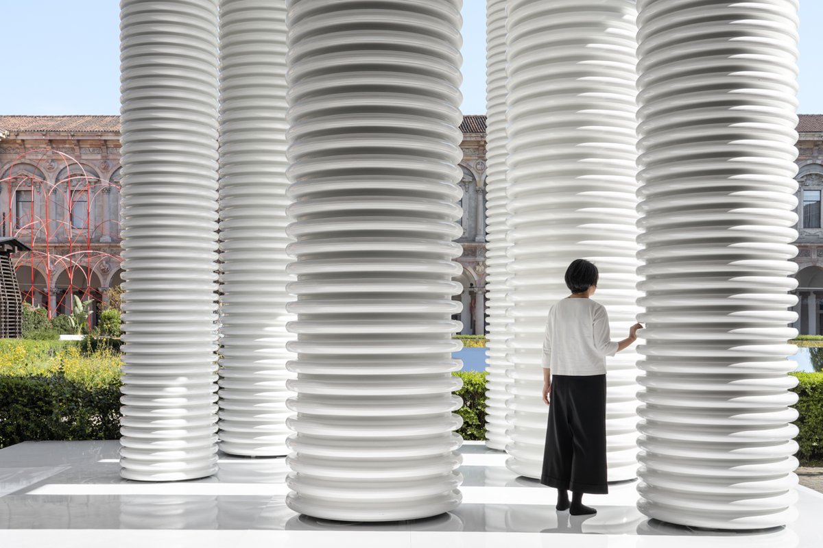 illustrarch's tweet image. TAM TAM Installation FuoriSalone by Alvisi Kirimoto + Partners

#milandesignweek #architects #design #architecture #illustrarch