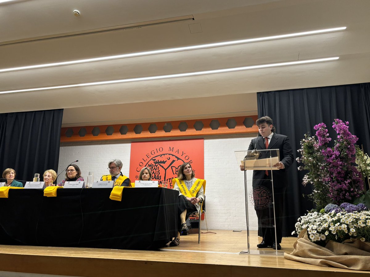 Acto Académico de Clausura del curso 2024-2025, presidido por la Vicerrectora de Estudiantes de la Universidad Complutense de Madrid, D.ª Rosa M.ª de la Fuente Fernández

#Actodeclausura #CMUIsabeldeEspaña