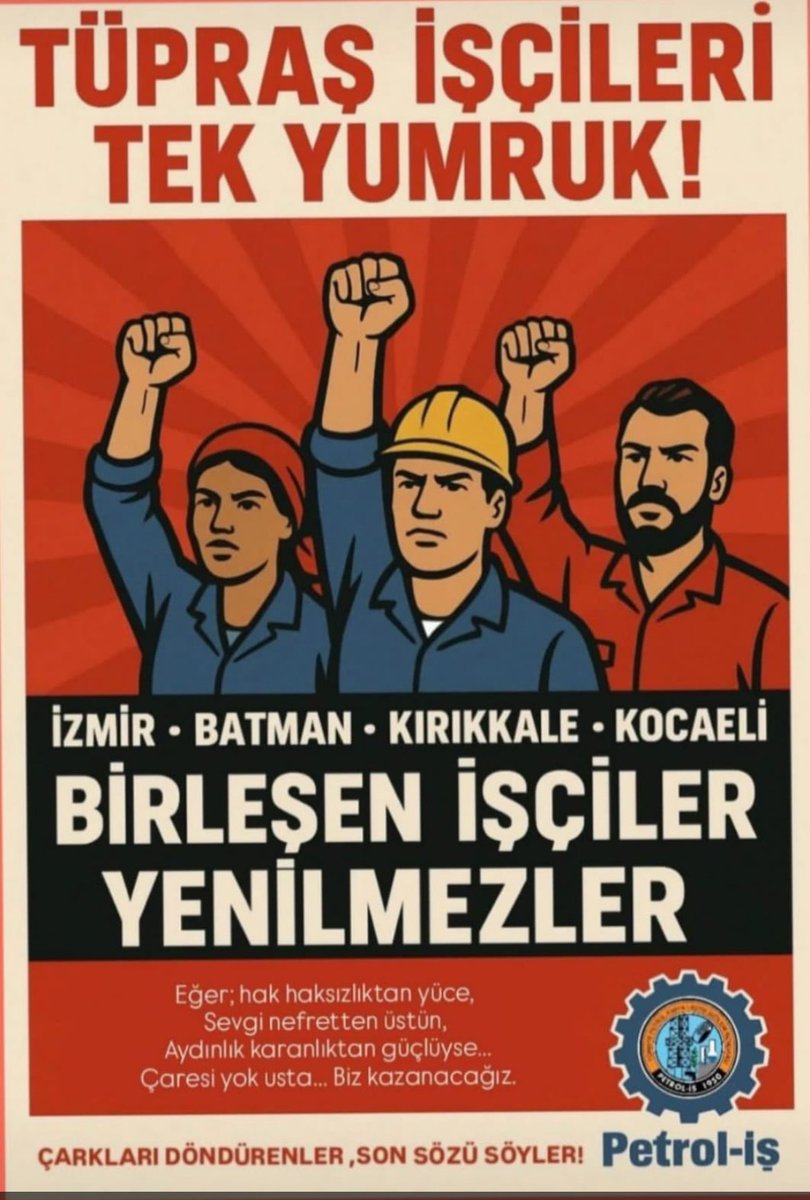 #TueprasİscisiDireniyor
