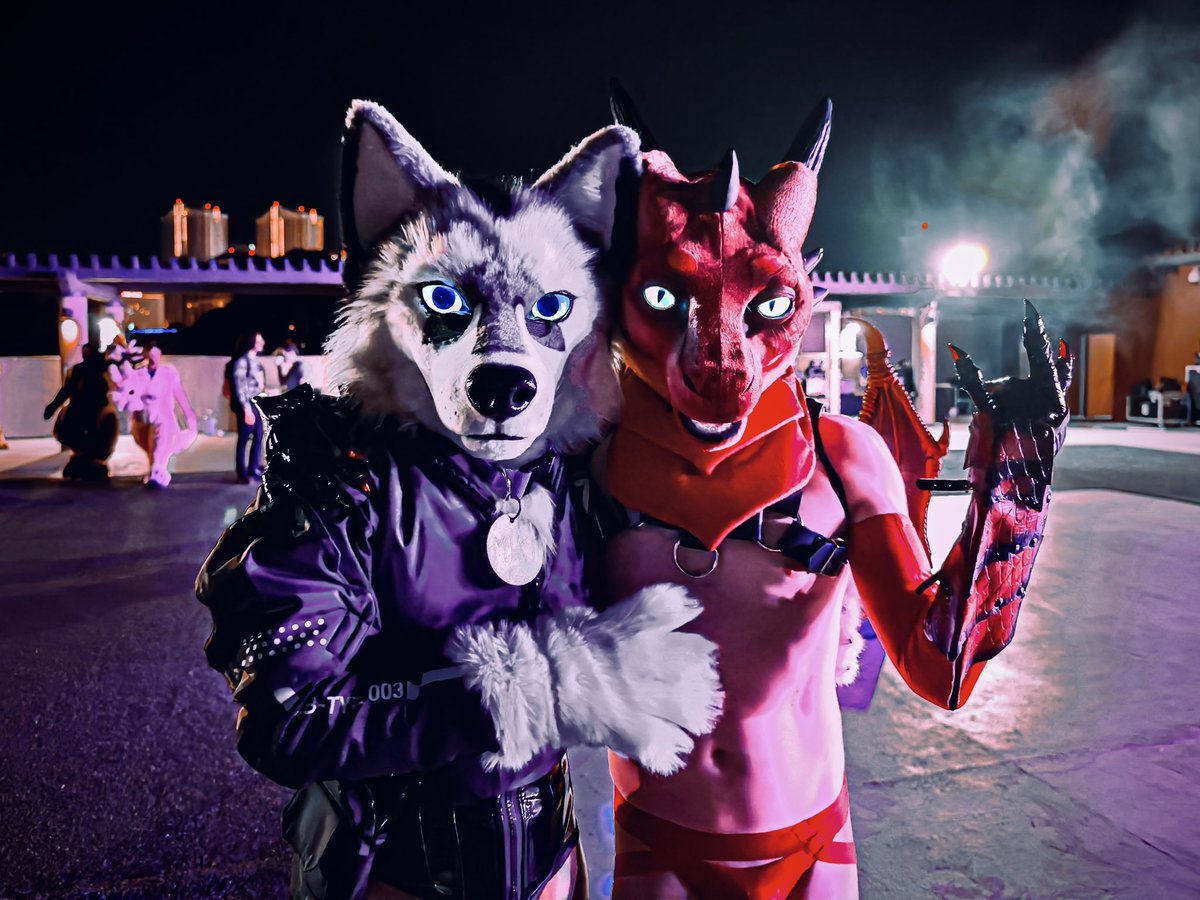 Kory💜Miki💙Razz ➡️ LVFC (@pup_leo) on Twitter photo More rooftop shenanigans with <a href="/rubberdeer/">Fuckin Rubber Deer @rubberdeer.bsky.social</a> at #LVFC2025 for #FursuitFriday 🐕🐉💜
Thank you 📷 <a href="/AntaresTheBull/">Optimus Prime (Beef)</a> for the photography! More rooftop shenanigans with <a href="/rubberdeer/">Fuckin Rubber Deer @rubberdeer.bsky.social</a> at #LVFC2025 for #FursuitFriday 🐕🐉💜
Thank you 📷 <a href="/AntaresTheBull/">Optimus Prime (Beef)</a> for the photography!
