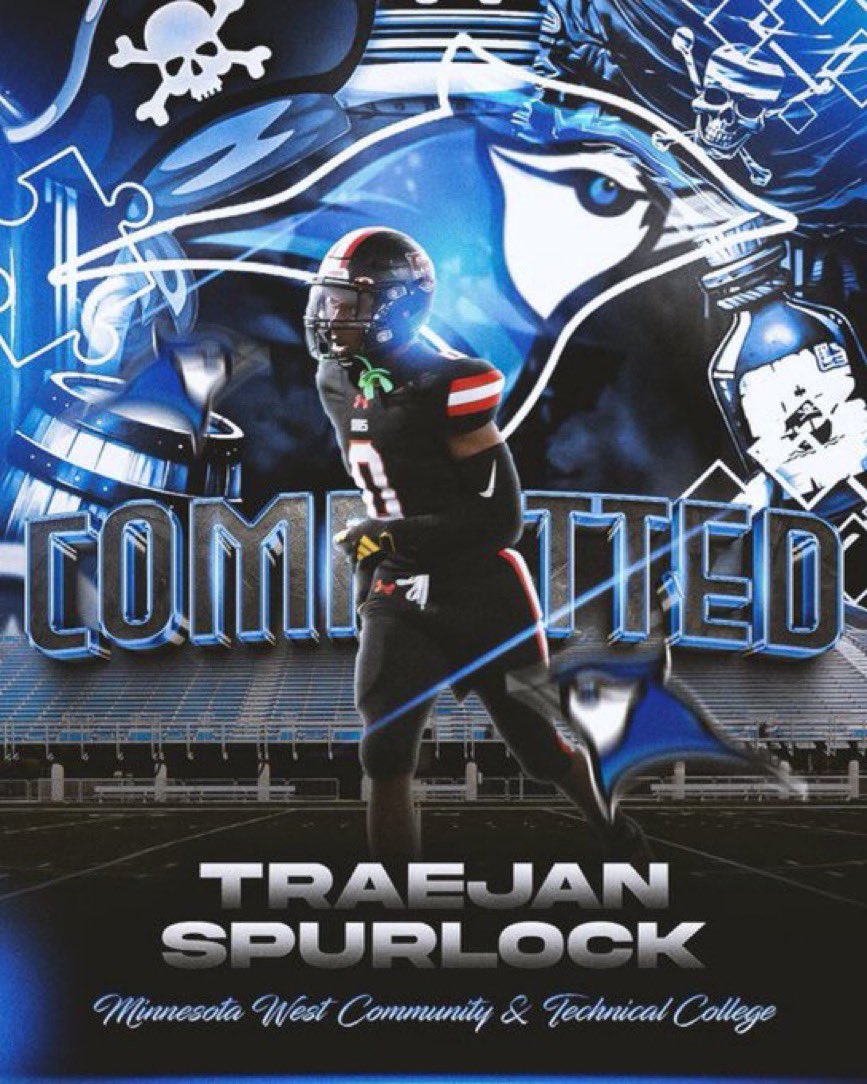 Class of 25 DB <a href="/datraeway/">Datraeway</a> COMMITTED TO <a href="/MnWestFootball/">Minnesota West Football</a> 📱