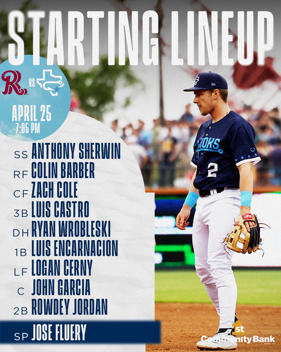 Friday fun is just getting started.

📍Whataburger Field  
🕑 7:05pm 
📺milb.tv | @ballylivenow 
📻<a href="/1360KKTX/">1360 KKTX</a> | bit.ly/Hooks-Radio