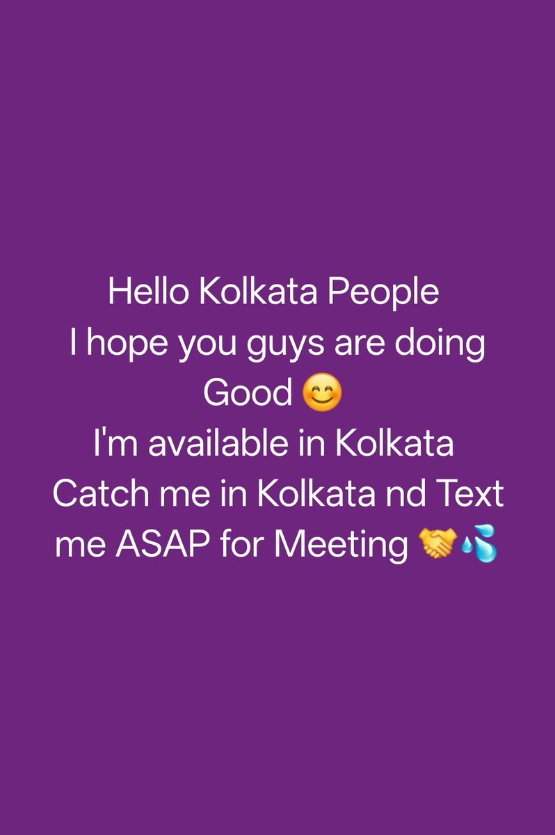 I'm in Kolkata for few days