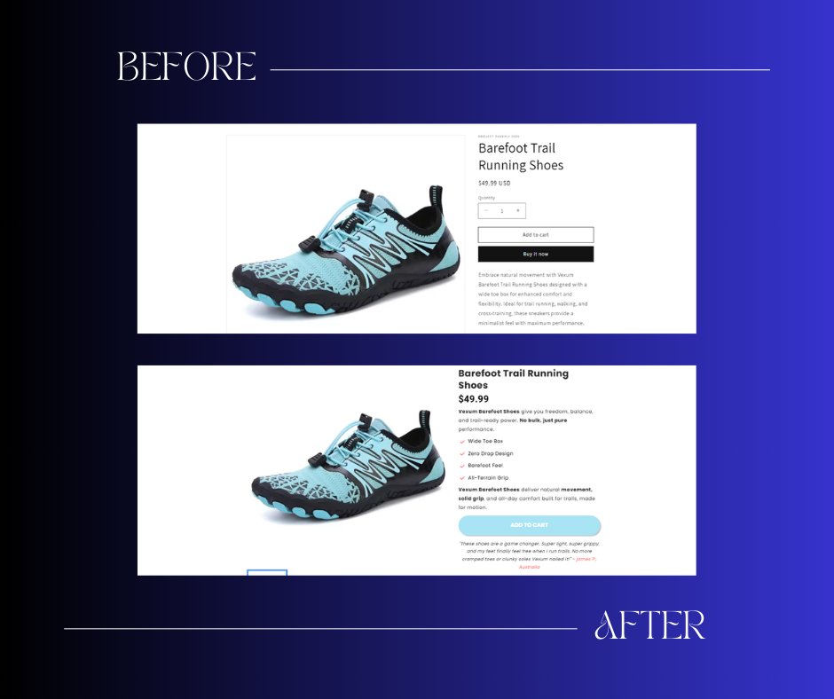 Angan42315719's tweet photo. If I go for A/B Test,
which one performs better?
- Drop comment with proper reason and get a "FREE" pagefly template!
Product Section Redesign using Pagefly!
#shopify #pagefly #dropshipping #ecommerce #cro https://t.co/OAGPnu7uK6