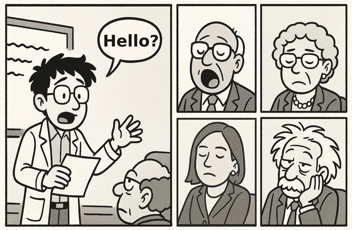 𝗚𝗿𝗲𝗮𝘁 𝗱𝗲𝗹𝗶𝘃𝗲𝗿𝘆 𝗺𝗮𝘁𝘁𝗲𝗿𝘀 𝗶𝗻 𝗮 𝘀𝘁𝗿𝗼𝗻𝗴 𝘀𝗰𝗶𝗲𝗻𝗰𝗲 𝘁𝗮𝗹𝗸—𝗮𝗻𝗱 𝗻𝗼𝘄 𝗔𝗜 𝗰𝗮𝗻 𝗵𝗲𝗹𝗽.

New research shows that large language models (LLMs) can accurately assess a scientific presentation using just the opening minutes. Why does that matter?