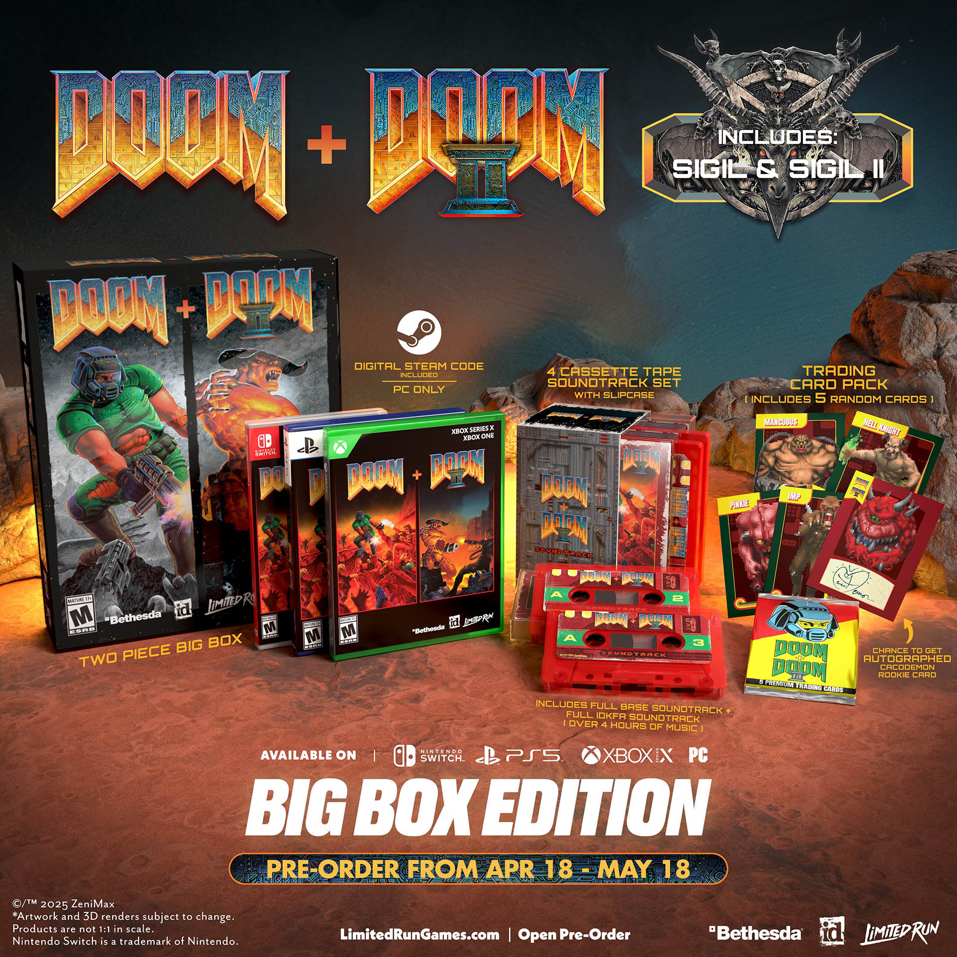 DOOM スペシャルボックス This $666 box can play Doom — Limited Run Games unveils the