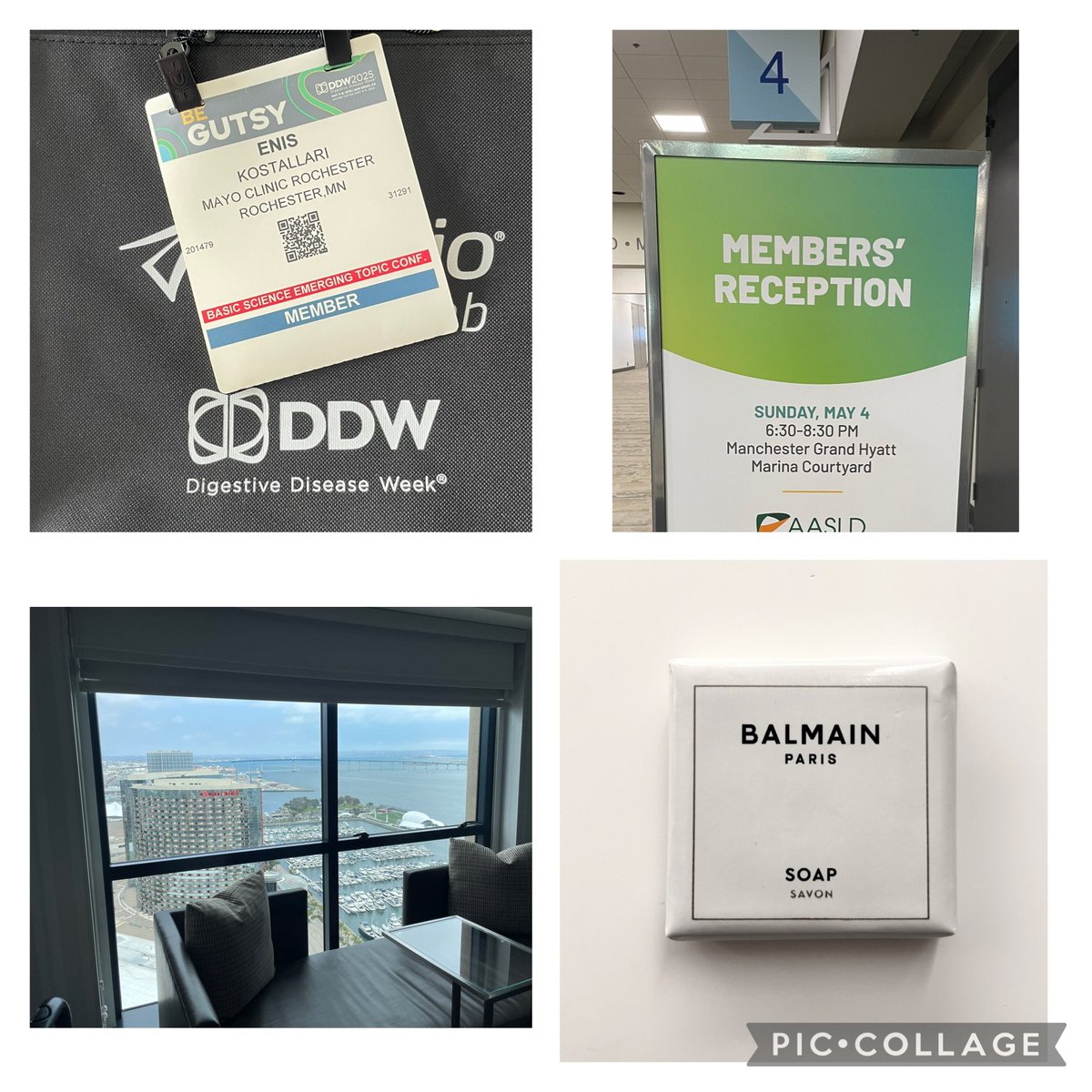 ✅ safe flight 
✅ badge pickup 
✅ hotel room with a view (and with <a href="/Balmain/">Balmain</a> products 😍) 
✅ Room 4 ready and functional for our ETC tomorrow! 
✅ presentation uploaded 

Let the fun begin! <a href="/AASLDtweets/">AASLD</a> <a href="/AmerGastroAssn/">American Gastroenterological Association (AGA)</a> #DDW25