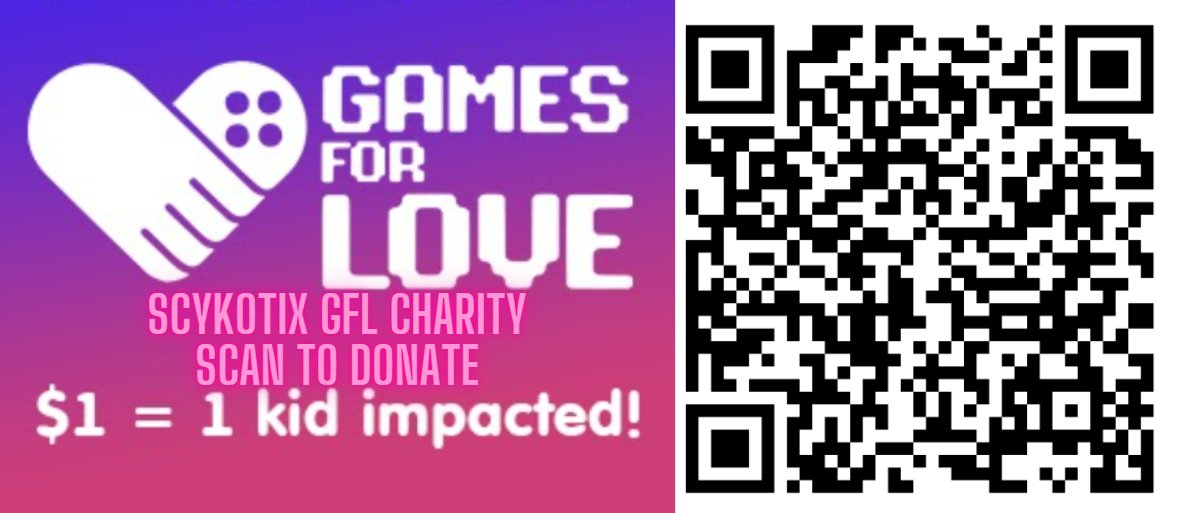 แตแดนแดณแดณScykotix๐ซถ (@scykotix) on Twitter photo Charity for the Kids Partnered with <a href="/GamesForLoveorg/">Games For Love</a>
May 3rd at 8pm CST for 3hrs with Friends!
Donations will keep us from completing the raid!
streamlabscharity.com/@scykotix/scykโฆ
#MobilityFam #ForTheKids #GamesForLove #Charity <a href="/ItZTMGG/">๐ obilityแตแดนแดณแดณ</a> Charity for the Kids Partnered with <a href="/GamesForLoveorg/">Games For Love</a>
May 3rd at 8pm CST for 3hrs with Friends!
Donations will keep us from completing the raid!
streamlabscharity.com/@scykotix/scykโฆ
#MobilityFam #ForTheKids #GamesForLove #Charity <a href="/ItZTMGG/">๐ obilityแตแดนแดณแดณ</a>