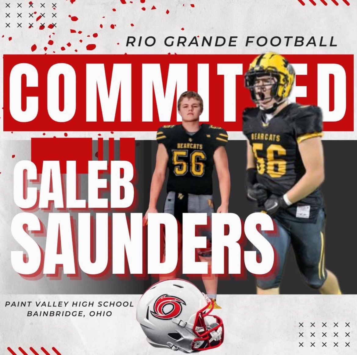 Late post due to busy schedule, but I am beyond blessed and exited to continue my football career <a href="/URGFootball/">RioFootball</a> thanks to my coaches at Paint Valley.