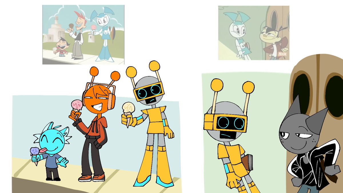 Chibot__'s tweet image. #Sprunki #SprunkiFanart #sprunkiincredibox #sprunkifunbot #sprunkigray [ Sprunki x MLAAT🤖]

( 🤖/ ◻️🤖/🧸🧡🤖 )