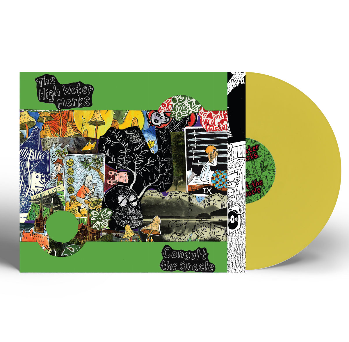 【予約】2019年の再始動以降早くも4作目？Elephant 6の共同設立者、そして元Apples in StereoのドラマーHilarie Sidneyとノルウェイ出身のPer Ole BratsetによるThe High Water Marksの新作『Consult the Oracle』はMeritorioより5/16リリース予定！ thestonerecords.com/?pid=185887967