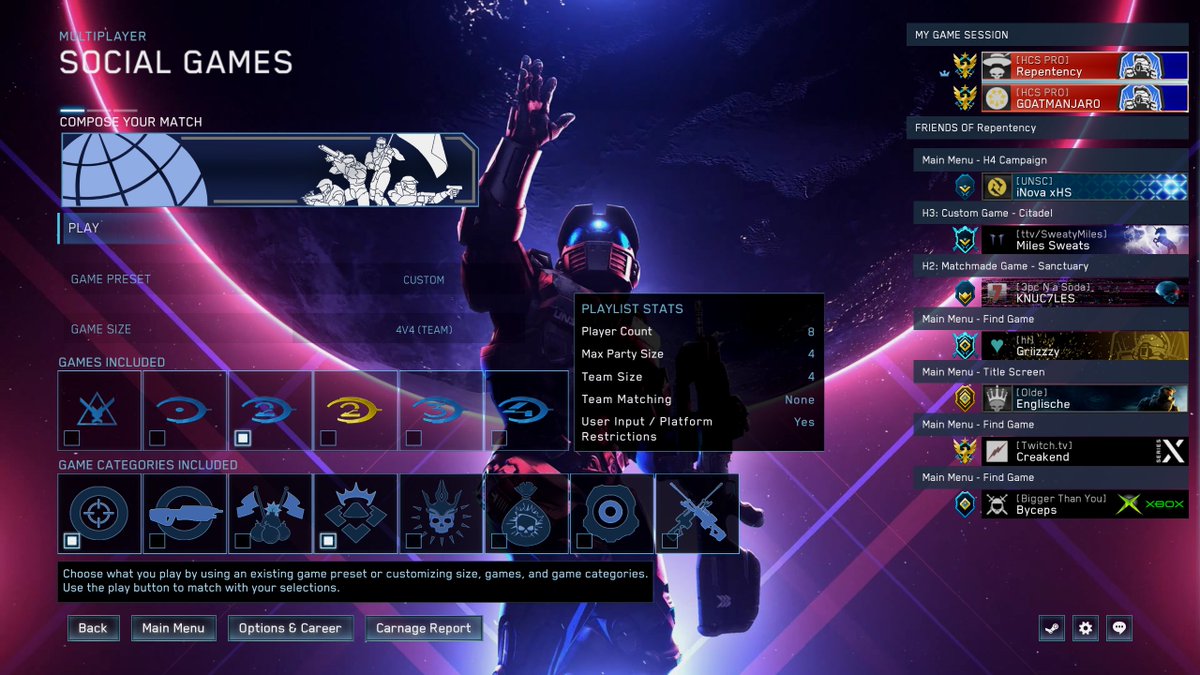 Half a million kill's (500,000) milestone reached! And as a further bonus I was also awarded my HCS Pro nameplate for my accomplishments in HCS! These were two major goal's I had for this year. Many more goal's and accomplishments ahead. I am gonna stay grinding!