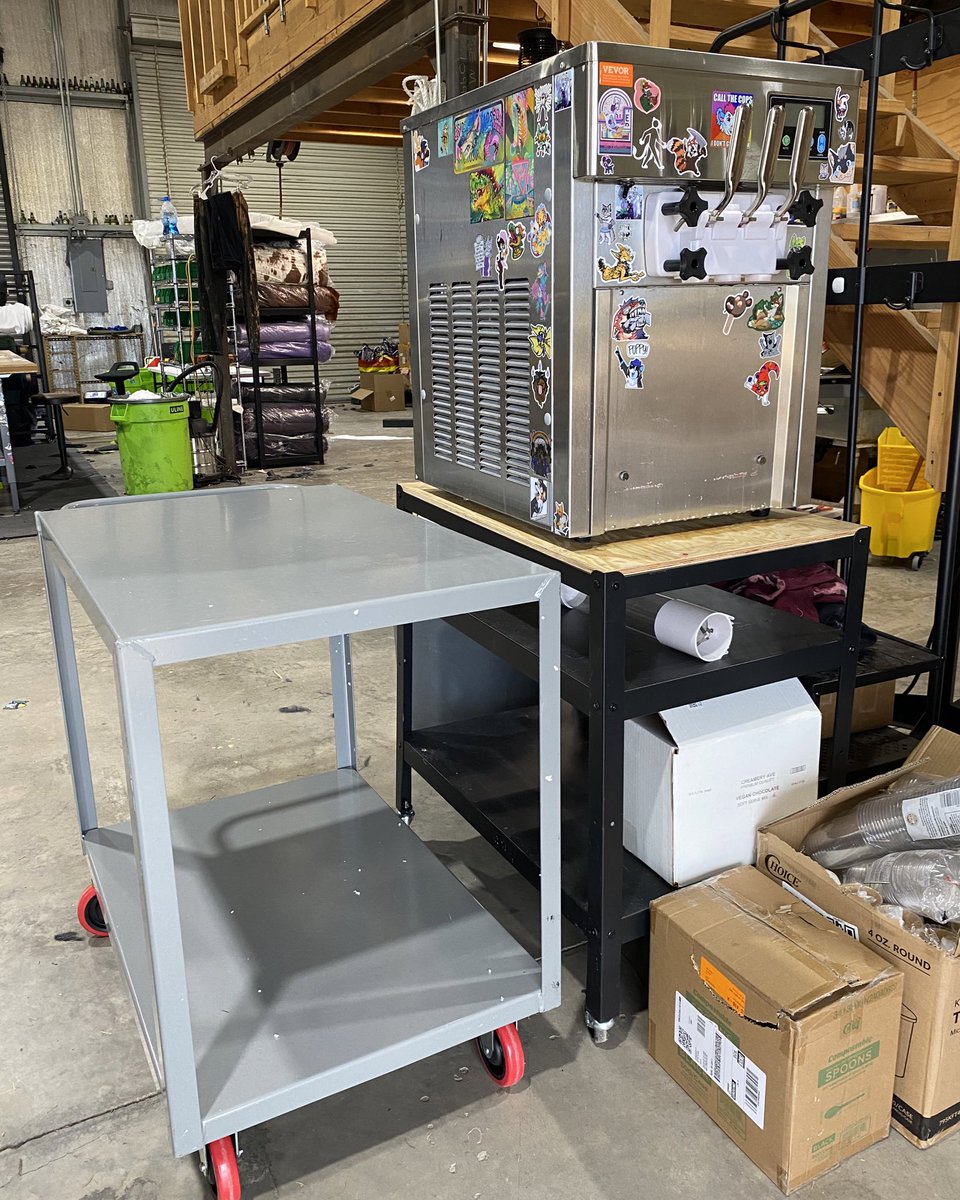 π΄ββ οΈC R E E P π΄ββ οΈ Robin π³οΈββ§οΈ (@creepncat) on Twitter photo The shipping gods were merciful to us today. The new cart for the soft serve machine was rescued from the clutches of FedEx. Poor ikea cart did her service π«‘
There will be an ice cream social at FWA π©π
π¦β¨π€ The shipping gods were merciful to us today. The new cart for the soft serve machine was rescued from the clutches of FedEx. Poor ikea cart did her service π«‘
There will be an ice cream social at FWA π©π
π¦β¨π€