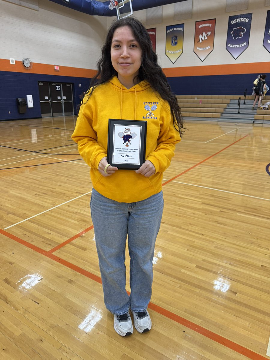A big congrats to our Freshman Badminton Team!  They ended their season undefeated in SPC &amp; taking 1st place at tonight’s Oswego Frosh/Soph Invite. Outstanding job, Steelmen! 💙🏸💛

A big shout out to Coach Perez!  This is her 3rd undefeated season as our FA coach! 👏👏👏