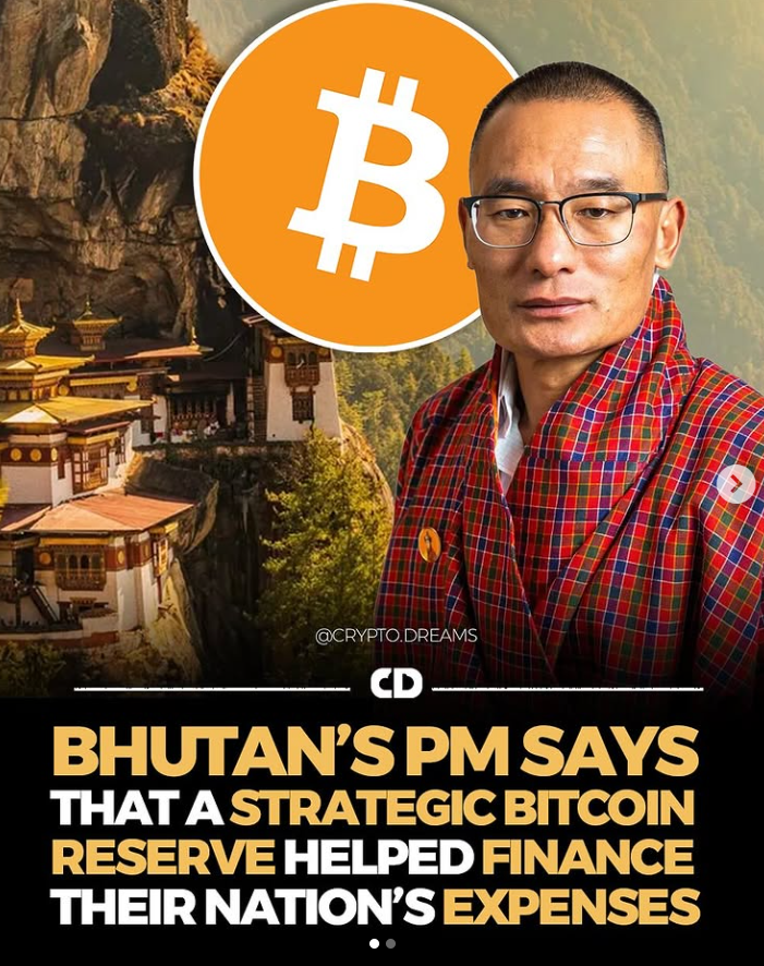 yourfriendSOMMI's tweet photo. ❤️💛💚💙

🇧🇹 Bhutan has been dumping their #Bitcoin holdings in order to pay Government Employees more money.

They paid all employees a bonus +50% more salary, so they have been selling off BTC to do it.

Quite sad that they have been robbing the future generation to do this.

They have lost -46% of their BTC quantity in the past year.
