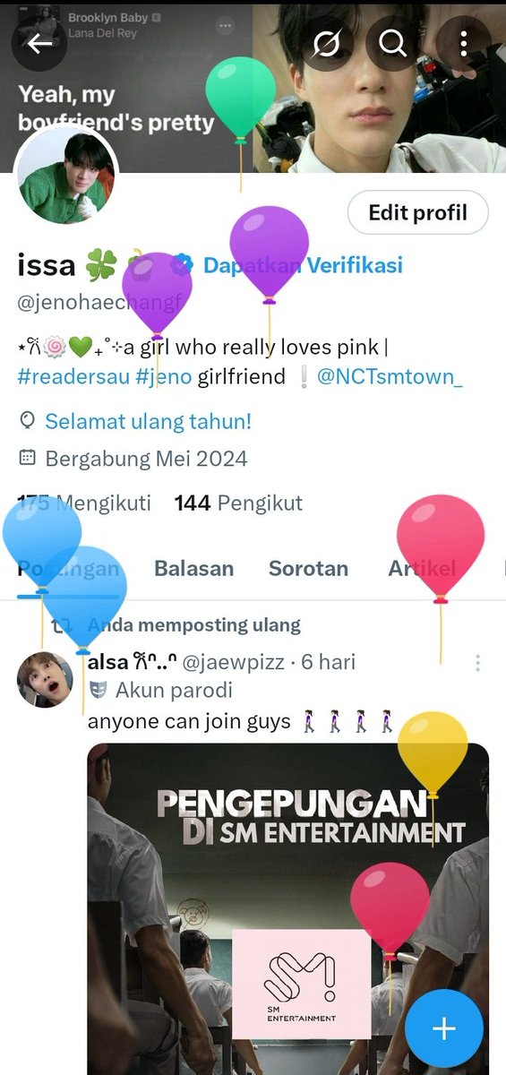 hepibesdey aku🧚‍♀️🦥