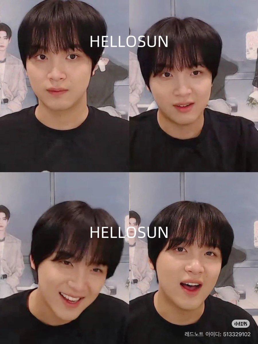 #haechan for today’s fansign 🖤