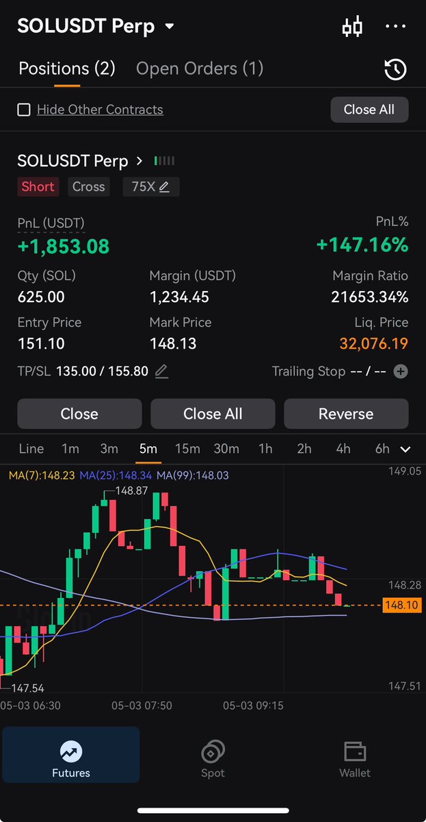 shaizcrypto's tweet image. 🚀 Step into the future of trading with cutting-edge strategies, real-time market insights, boost your portfolio. 
🌐 Don’t miss out! 
👉🏼Follow and drop a“✅” to get added. 
Let’s dominate the markets together!   

#BinanceFutures #CryptoLeverage #TradeSmart2025  #CryptoSignals
