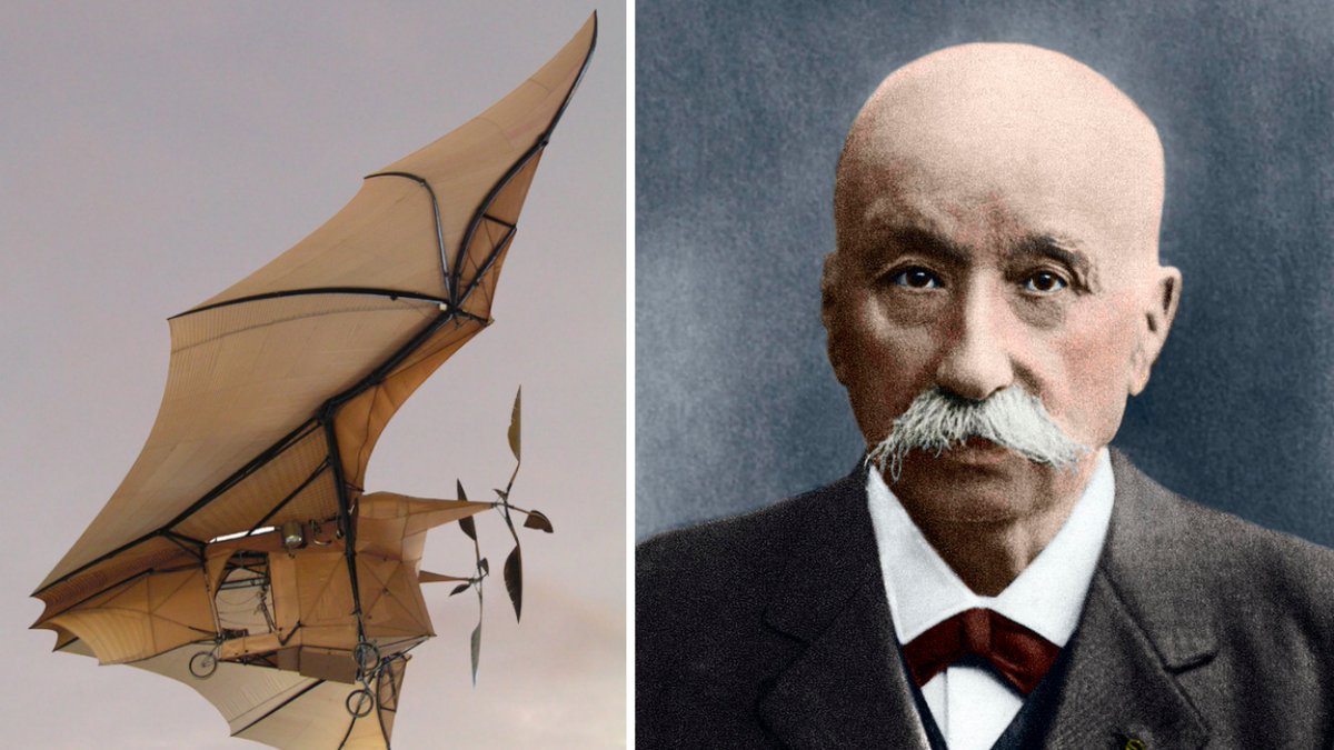 FrPittoresque's tweet image. 🔴 𝐈𝐋 𝐘 𝐀 𝟏𝟎𝟎 𝐀𝐍𝐒 | Le #3Mai 1925 : mort de Clément #Ader, pionnier de l’#aviation. Visionnaire méprisé, ruiné, il fit cependant voler l' « #Avion », appareil qu'il avait ainsi baptisé et dont le nom fut adopté par l'usage ➽ bit.ly/2IlVZor