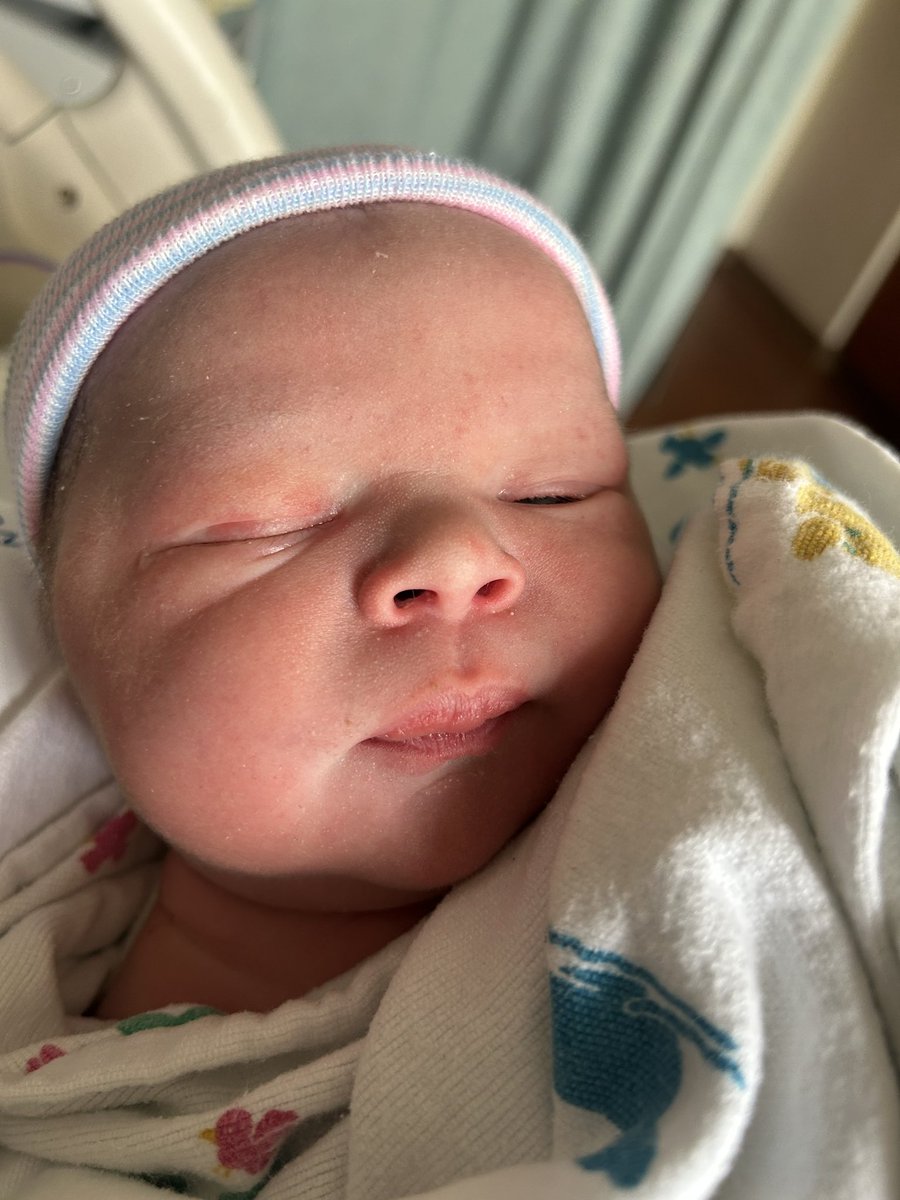 So blessed to welcome Samuel Gregory Schroeder into the world. Mom and Baby are doing great!