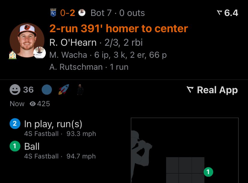 Let’s go O’Hearnnnnnnnnn #oriolesmagic