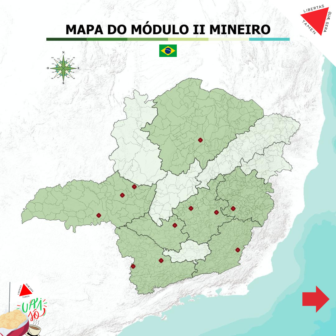 O #MóduloII do #Mineiro começa amanhã, e com uma boa repercussão nas redes sociais, como no trabalho diferenciado da conta <a href="/futebolmapeado/">futebolmapeado</a>.
Artes caprichosas para se entender a origem e a representatividade regional de cada um dos 12 clubes. Recomendo! (+)