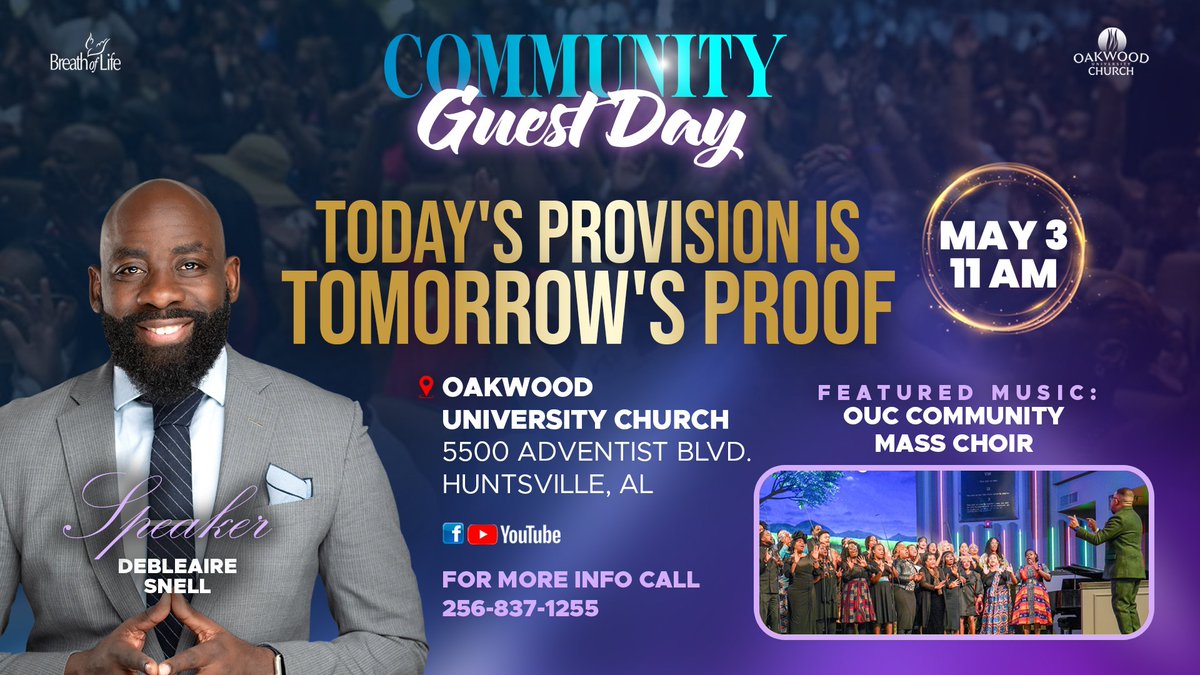Oakwood University Church tweet media