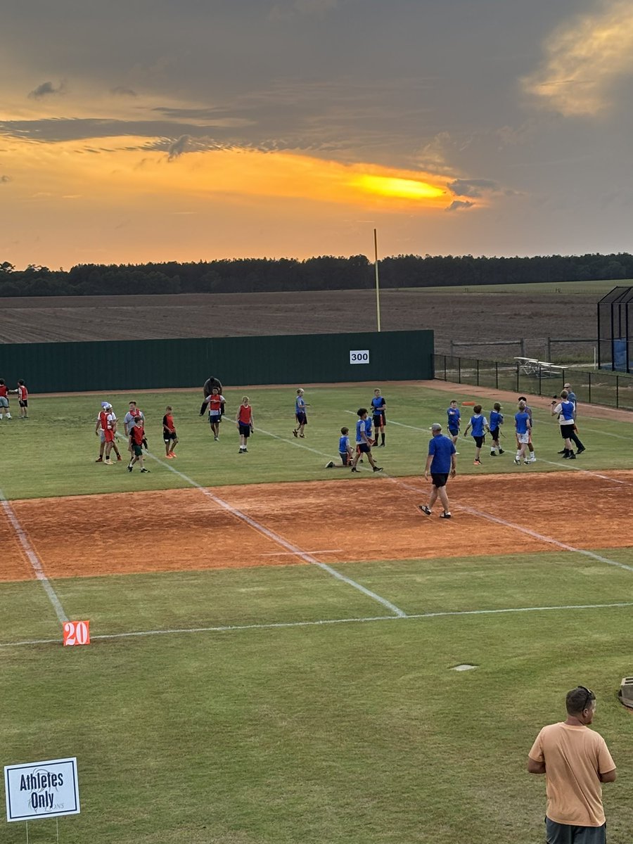 First ever Friday night under the lights!! Great ending to two weeks of spring training for these young men! #TeamLEAD