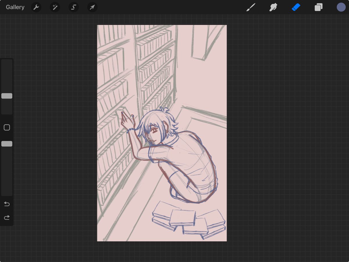 SunRay_Art's tweet photo. Oh basil my silly boy you’re my favorite to sketch ever <3 #omori #omoribasil #OMORIFANART https://t.co/ichVKOvMhl