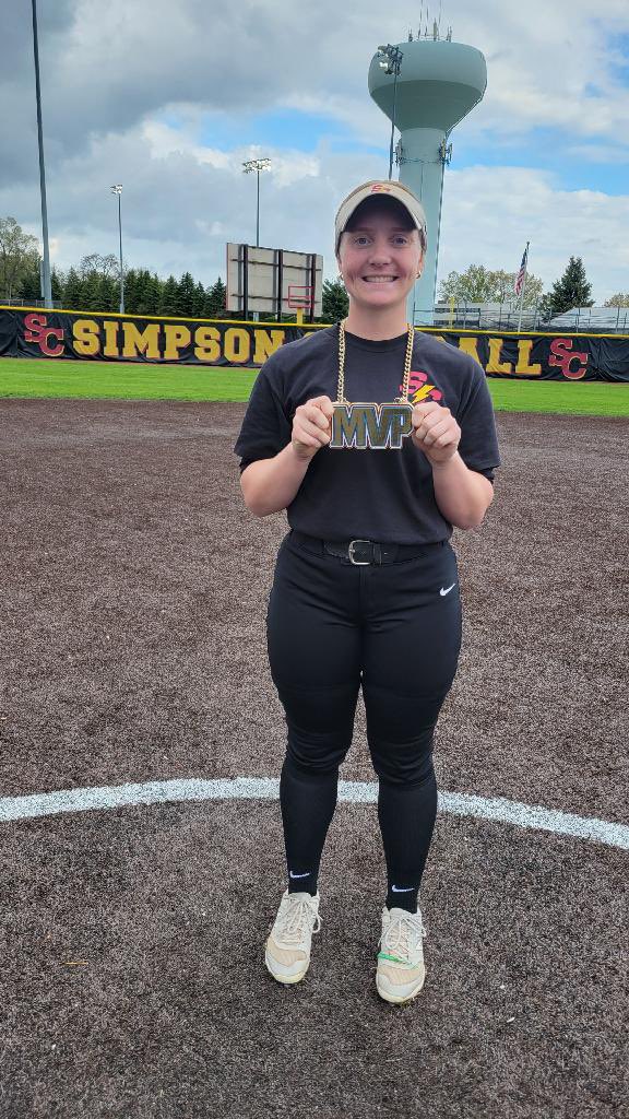 SCStormSoftball's tweet photo. The MVP Chain is in the good hands of Katie Shaner!
The junior from Valley was recognized for her big bat, her calm demeanor, and her ability to come through in the clutch!
Congrats, Katie!
#RollStorm #G2G https://t.co/wtNb9xRzXX