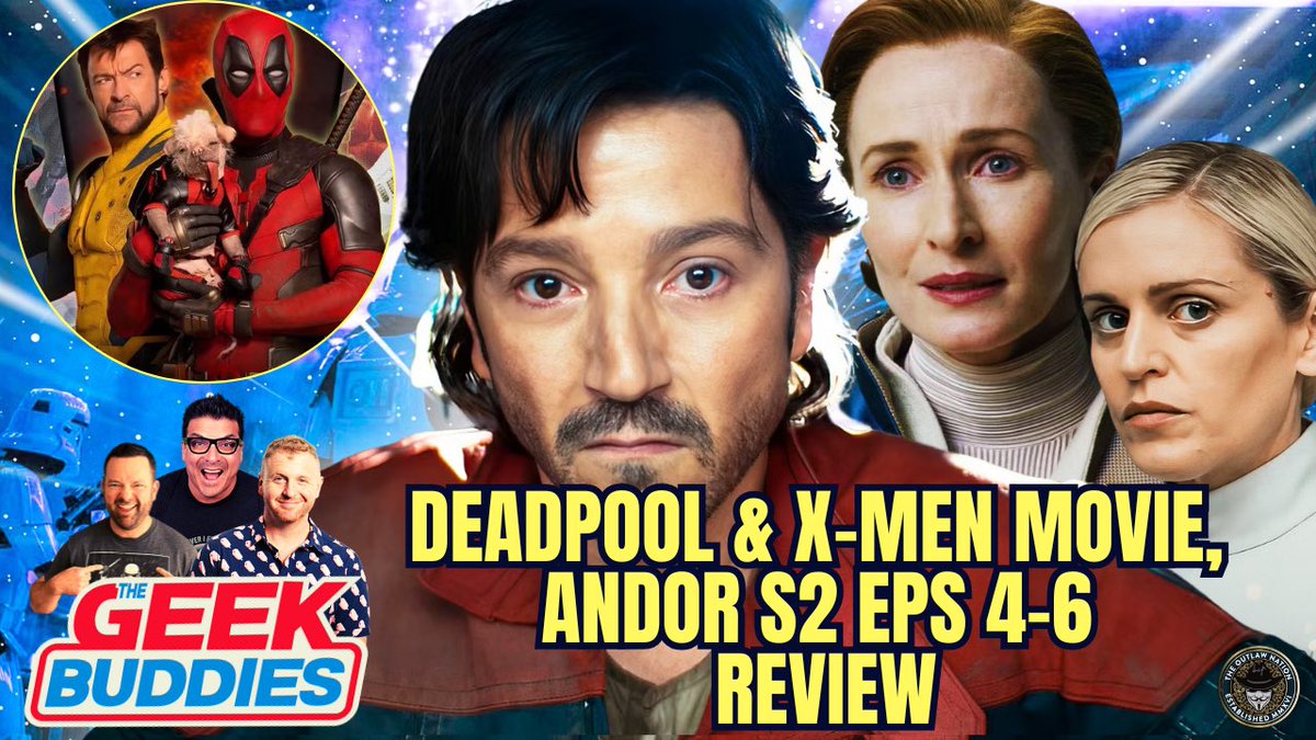 Geek_Buddies's tweet image. A new episode & a new opening! @TheRochaSays, @Shannon_McClung & @mktoon have a SUPER SIZED episode for ya!
- #AvengersDoomsday casting
- Deadpool/Xmen movie?
- #JamesGunn in trouble?
- #AndorS2 4-6 SPOILER REVIEW & MUCH more!
Link: youtu.be/otfS94x5x8c