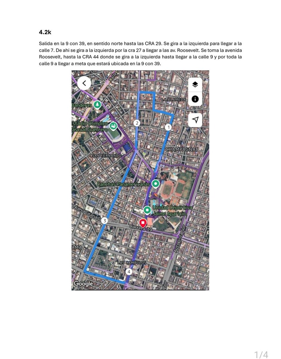 alexduran76's tweet photo. #MaratónDeCali2025 con su recorrido 4.2K , 15K y 42K por la ciudad de Santiago de Cali ; conozca su recorrido y aliente los corredores mundiales, Nacionales y locales. Gózate esta fiesta Deportiva  @maratondecali #CaliCorre Punto de partida Estadio de Hockey. Punto Cero. https://t.co/o51UJckJP2
