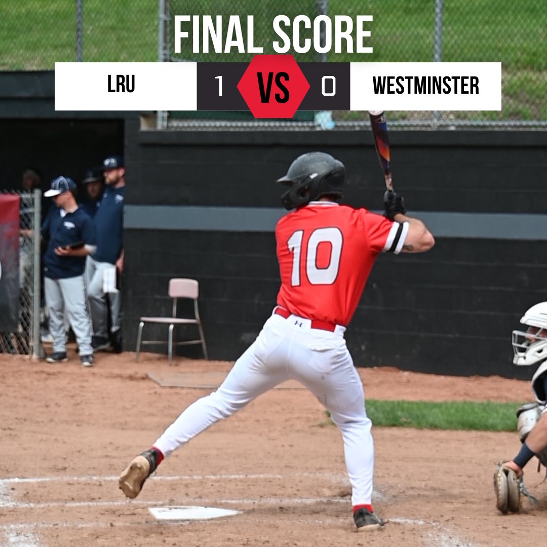 Final score. Today’s game was rained out in the 4th inning