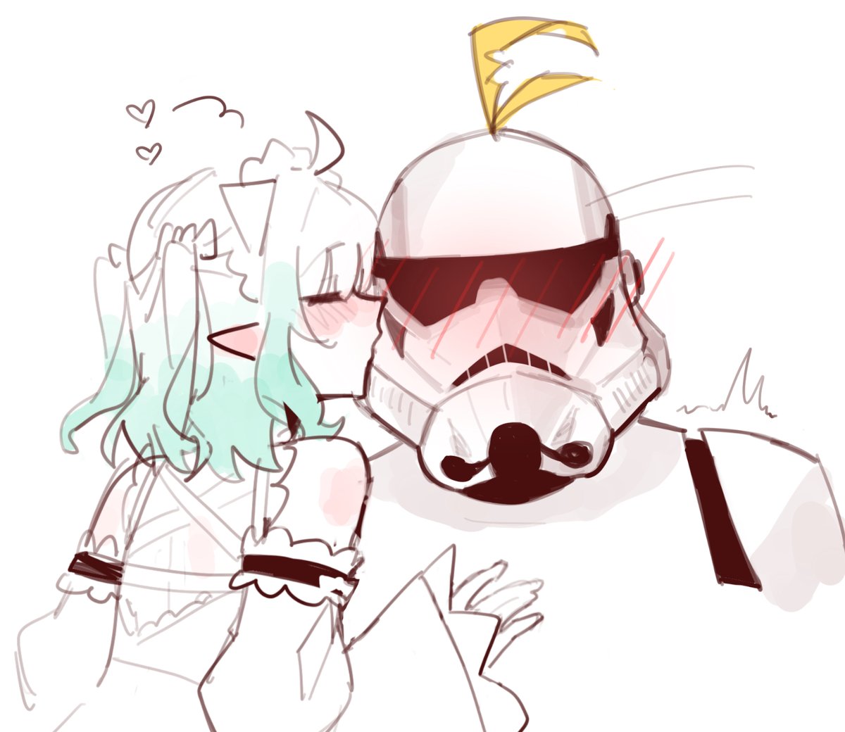 mint said she thought stormtroopers are cute so naturally i leaped at the opportunity