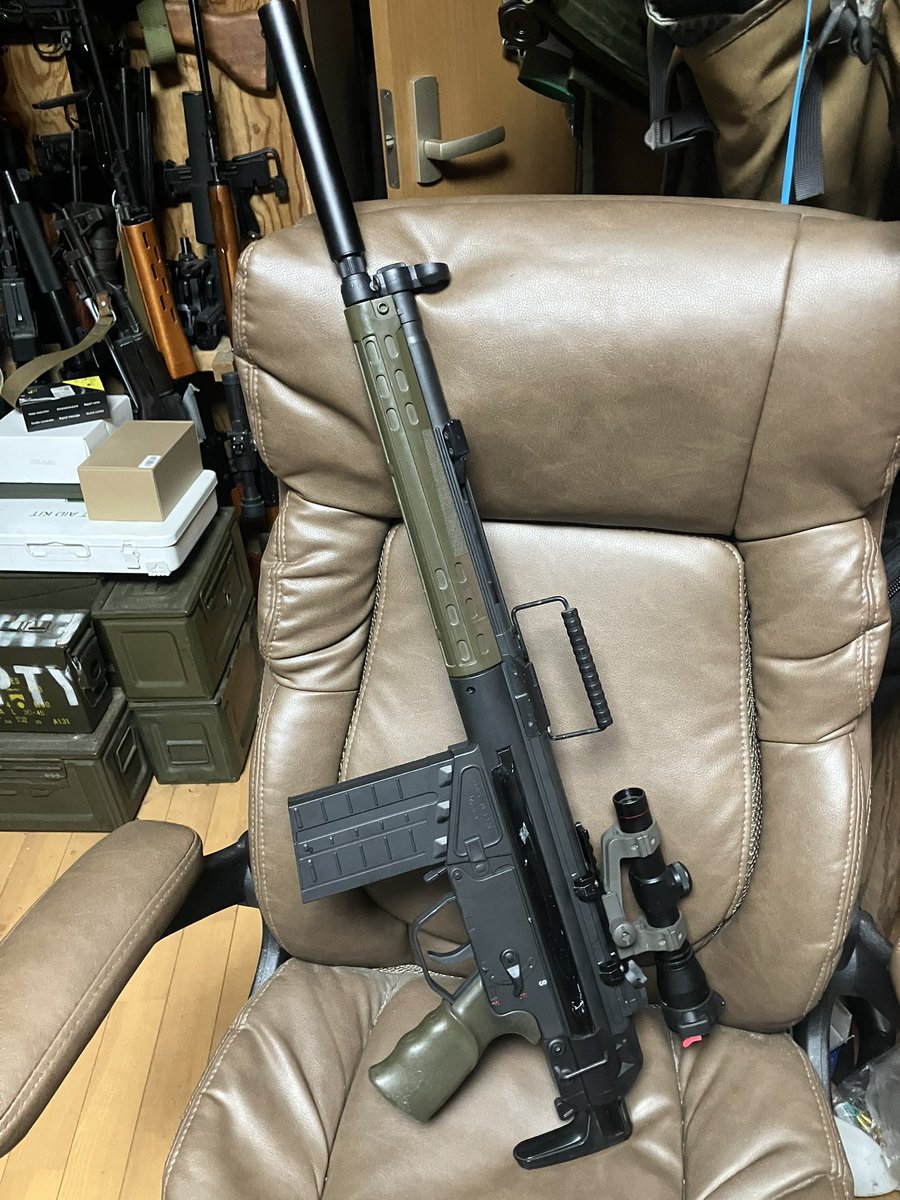 エアコキG3A4を弄ってました(´ω｀)