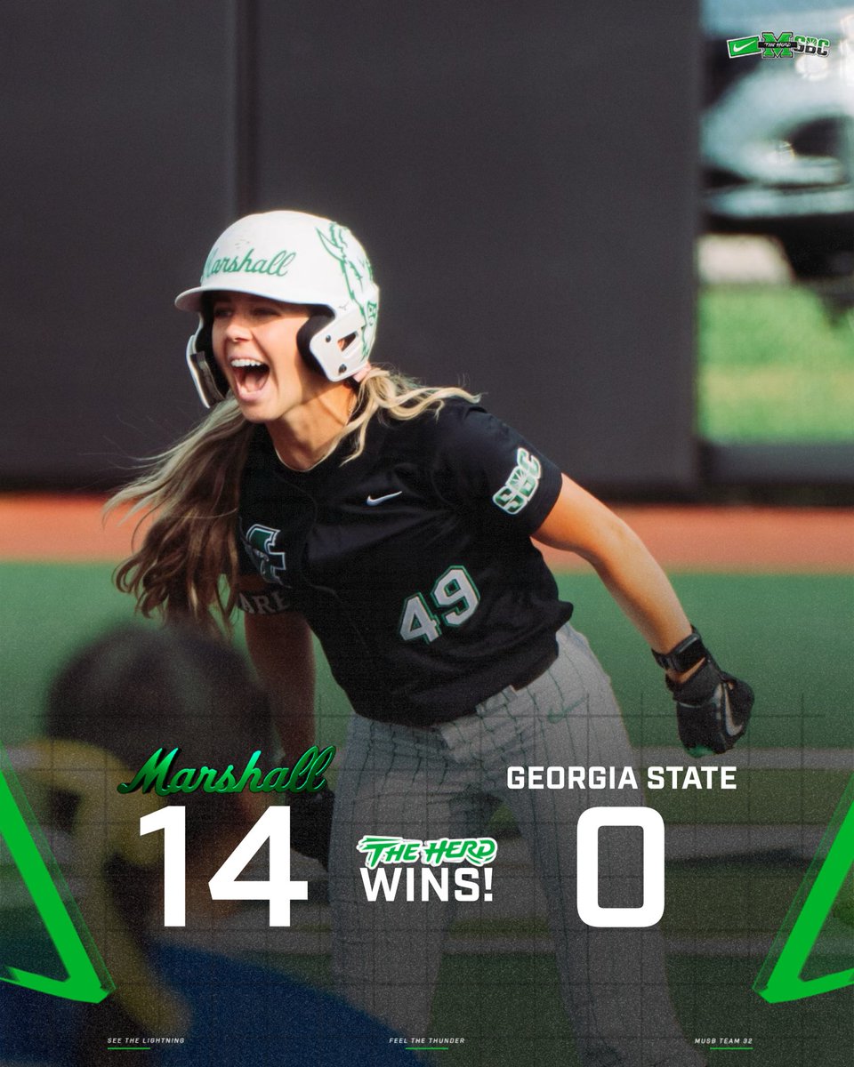 Heading into the Postseason with a 𝐒𝐖𝐖𝐖𝐄𝐄𝐏 🔥

#WeAreMarshall