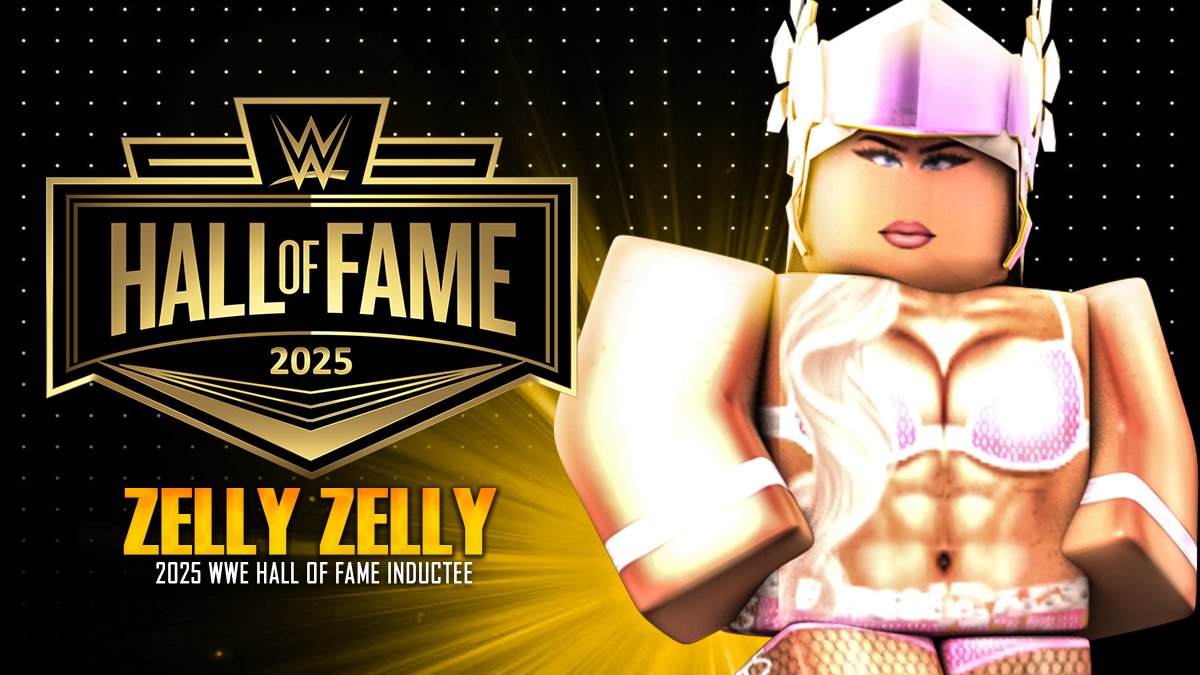 _WWERoblox's tweet image. NEXT #WWEHOF INDUCTEE!
Holla holla! A multi-time Women's champion, she has made a name for herself breaking doors! @30sdoll has been Inducted into the 2025 Hall of Fame Class,