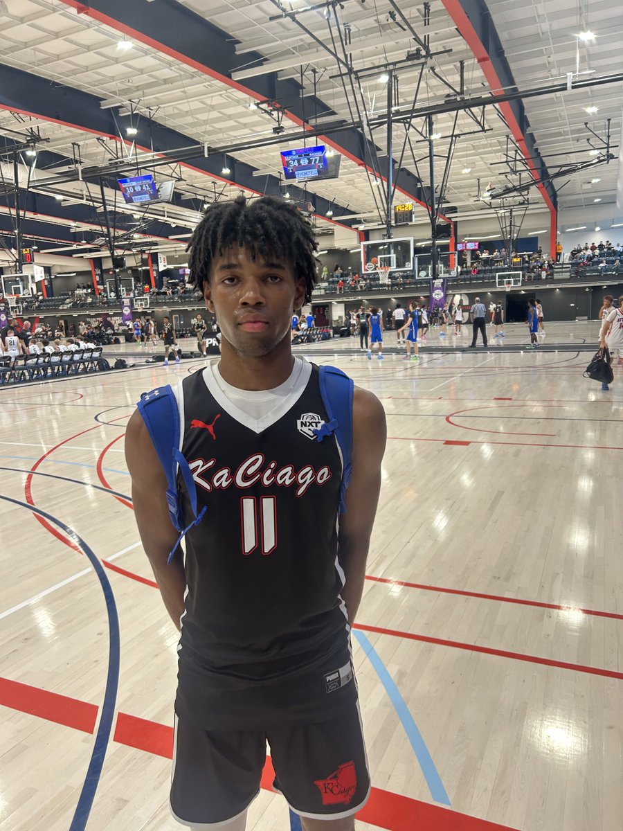 Player of the Game Damarion Griffin-Bey- A terrific wing player with good defensive instincts and ability to finish through contact at a solid rate. Played with great energy throughout the entire win for Team KaCiago 16u. <a href="/NxtProHoops/">NXTPRO Hoops</a> <a href="/KaCiago/">KaCiago</a>