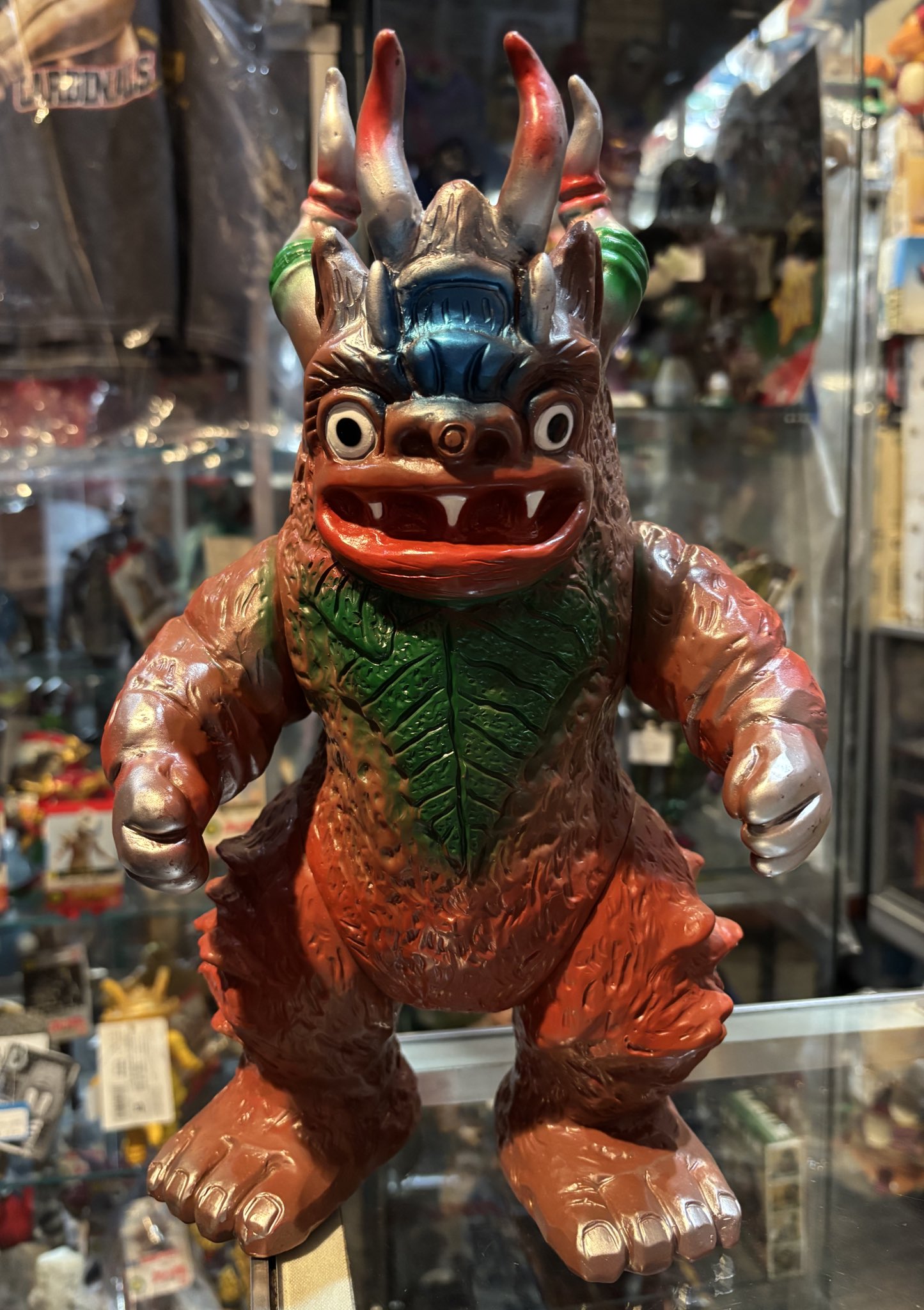 マルサン メカゴジラ 450 オーロラ クリスタルゴジラ ソフビ