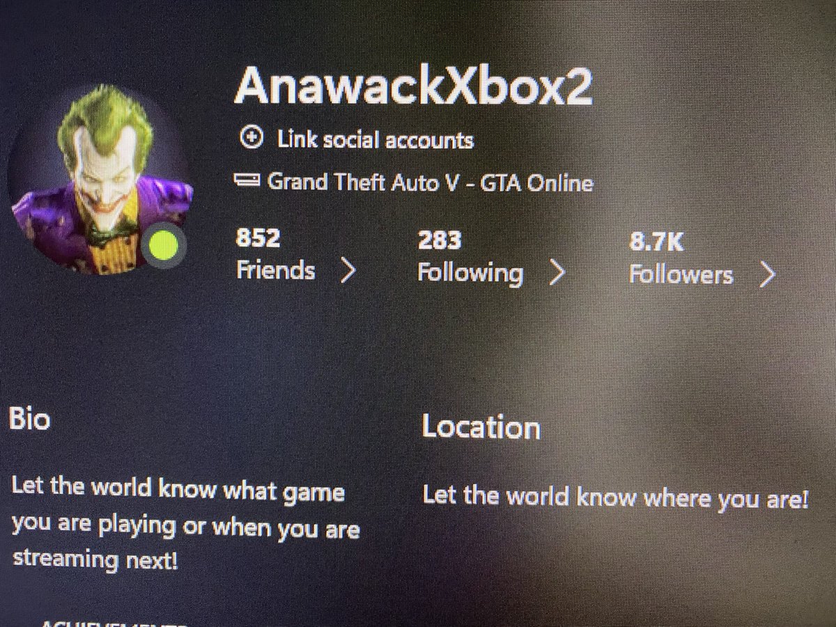 This account is in Assisted aim in Badsport so hopefully you can have your vehicle spawn close by you if your in assisted aim as well.854 friends so 1,000 is the max send me a friend request fast lol.Hope you all have fun as we patiently wait till May 26, 2026 🍿😂👍🏾👍🏾