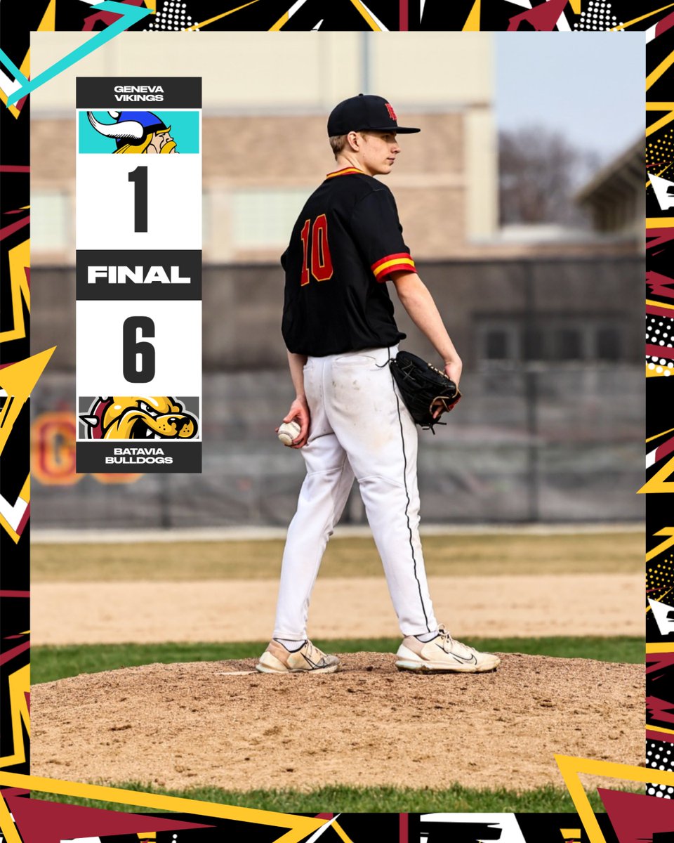 Dogs take game one behind a complete game from Justin Enger. 

Nolan Zimberoff 2-3
Liam Darre 2-3 (HR, 3 RBI)
Luke Stevenson (1-2, 3R HR)

Back at it tomorrow at home vs. Geneva 10am.