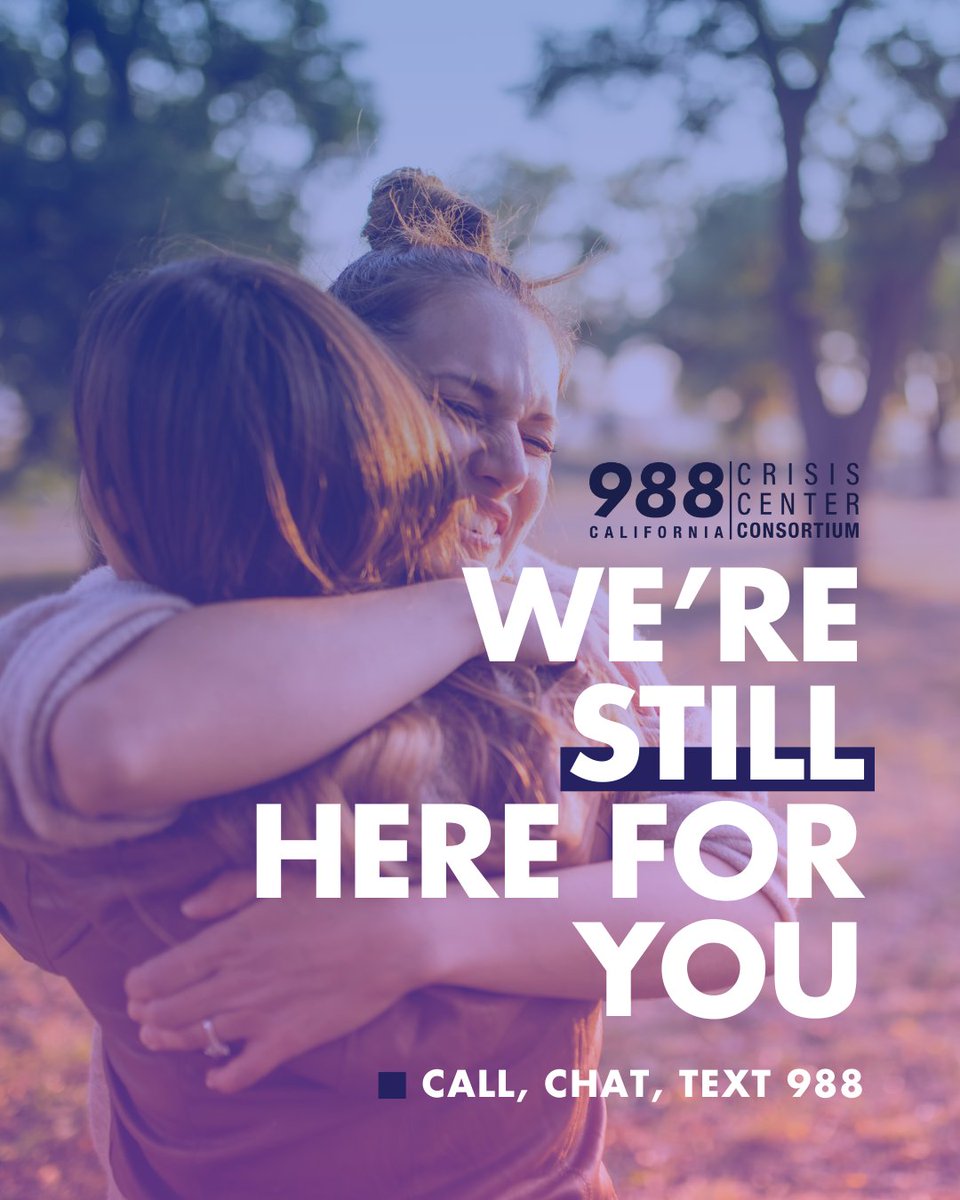 📣 We're Still Here.
988 is not shutting down. SFSP remains proud to be a crisis center in the 988 Suicide and Crisis Lifeline Network. Despite recent confusion, 988 remains fully operational, providing free, confidential support to people across the U.S. 24/7.