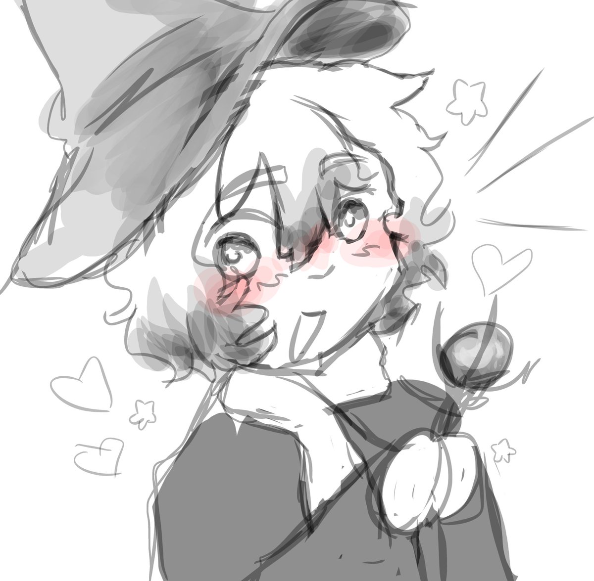 rattylynx's tweet image. Baby Alexis Ness sketch