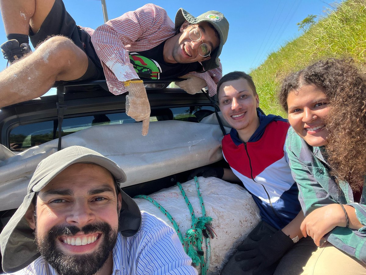 Dr. Daniel Martins🐊 (@palaeodaniel) on Twitter photo It’s a wrap! The first MacroPaleo Lab field campaign, led by Professor <a href="/PedroLGodoy/">Pedro Godoy</a>, was a huge success!
Stay tuned for more! #Paleontology #fieldwork It’s a wrap! The first MacroPaleo Lab field campaign, led by Professor <a href="/PedroLGodoy/">Pedro Godoy</a>, was a huge success!
Stay tuned for more! #Paleontology #fieldwork