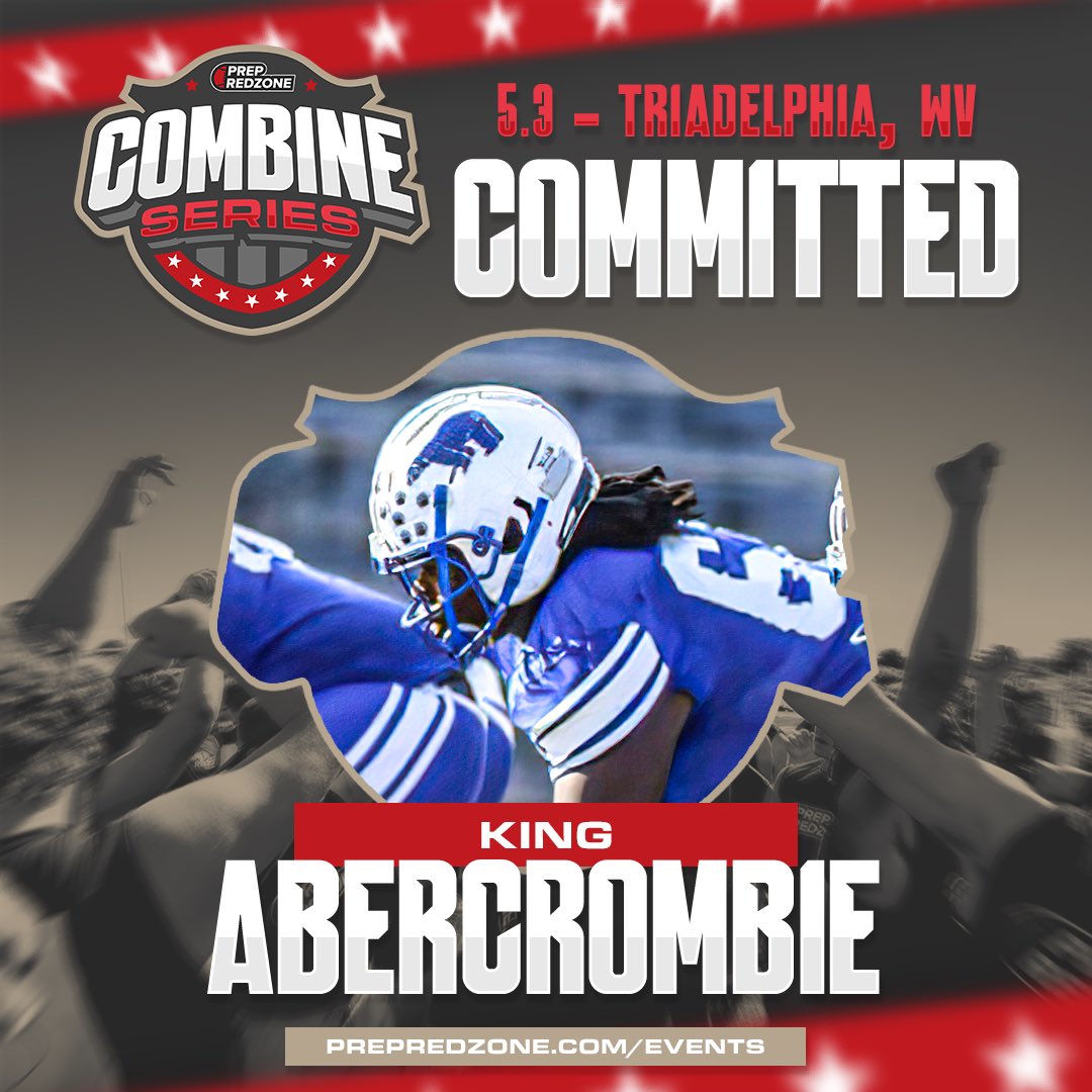 Prep Redzone West Virginia (@prepredzonewv) on Twitter photo 🔒 LOCKED IN!
Fairmont Senior’s <a href="/KingAbercrombi/">King Abercrombie</a> is ready to compete at the Combine Series on May 3rd!
📍Highlands Sports Complex - Triadelphia, WV
College RSVP 🔗: events.prepredzone.com/college-rsvp?w…
#wvprepfb 🔒 LOCKED IN!
Fairmont Senior’s <a href="/KingAbercrombi/">King Abercrombie</a> is ready to compete at the Combine Series on May 3rd!
📍Highlands Sports Complex - Triadelphia, WV
College RSVP 🔗: events.prepredzone.com/college-rsvp?w…
#wvprepfb