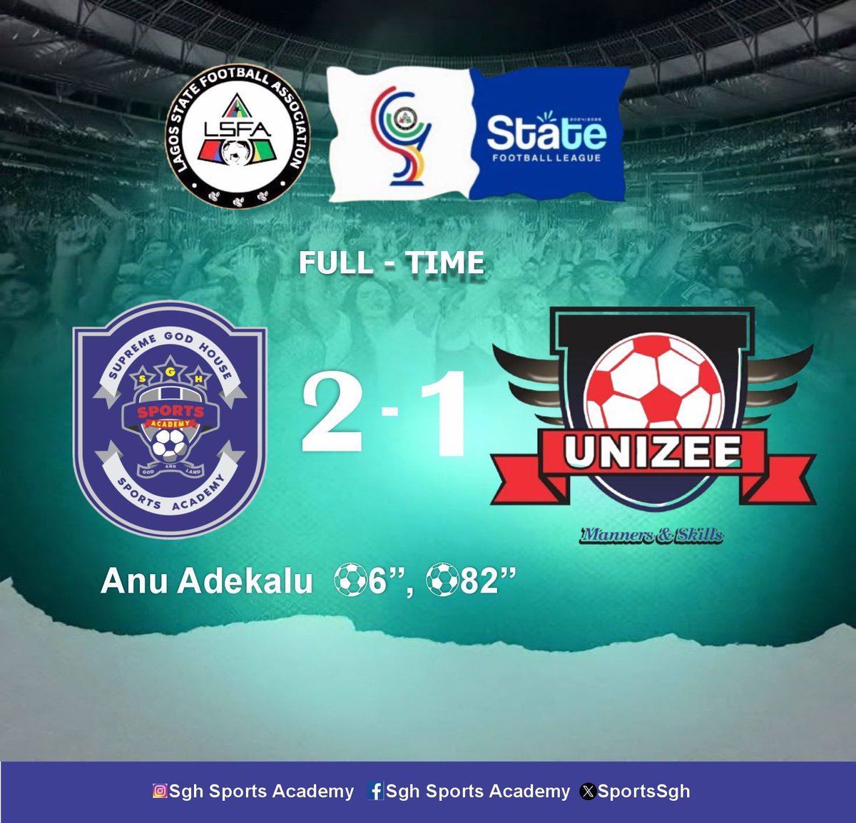 SGH SPORTS ACADEMY tweet media