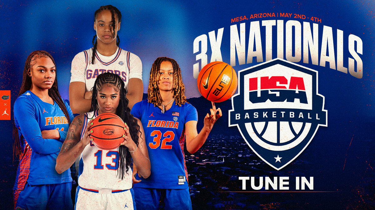 Gators Womenâs Basketball (@gatorswbk) on Twitter photo 2025 đșđž #3XNationals tip off TONIGHT!
â°: 10:30 PM ET
đș: USAB.com, YouTube & here on X <a href="/usab3x3/">USA Basketball 3x3</a>! 2025 đșđž #3XNationals tip off TONIGHT!
â°: 10:30 PM ET
đș: USAB.com, YouTube & here on X <a href="/usab3x3/">USA Basketball 3x3</a>!